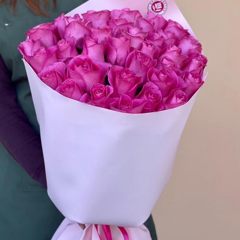 Букеты из розовых роз 70 см (Эквадор) (№: 183040)