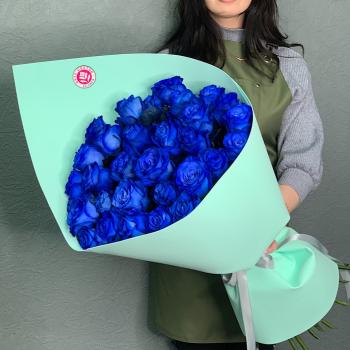 Букеты из синих роз (Эквадор) Артикул  184000